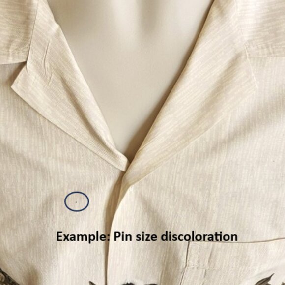 Vintage RJC Hawaiian Short Sleeve Collared Button Down Shirt - Picture 6 of 9